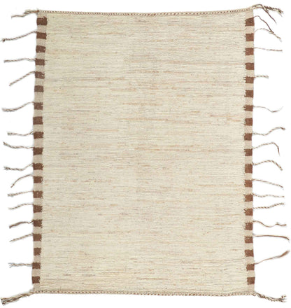 5 x 7 Earth-Tone Moroccan Rug 80781