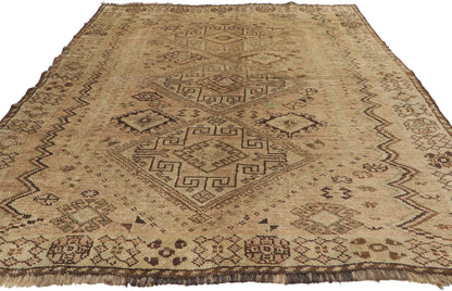 5 x 7 Vintage Persian Shiraz Rug 75343