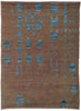5 x 7 Earth-Tone Moroccan Rug 80782