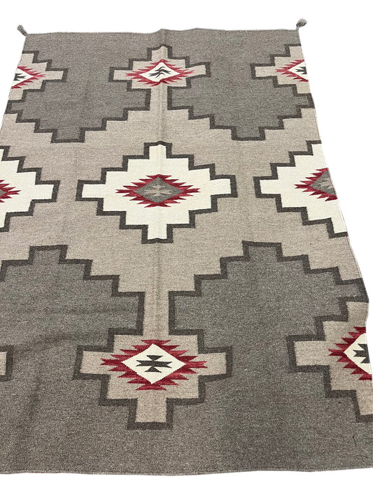5 x 7 Southwest Modern Navajo-Style Kilim Rug 81043