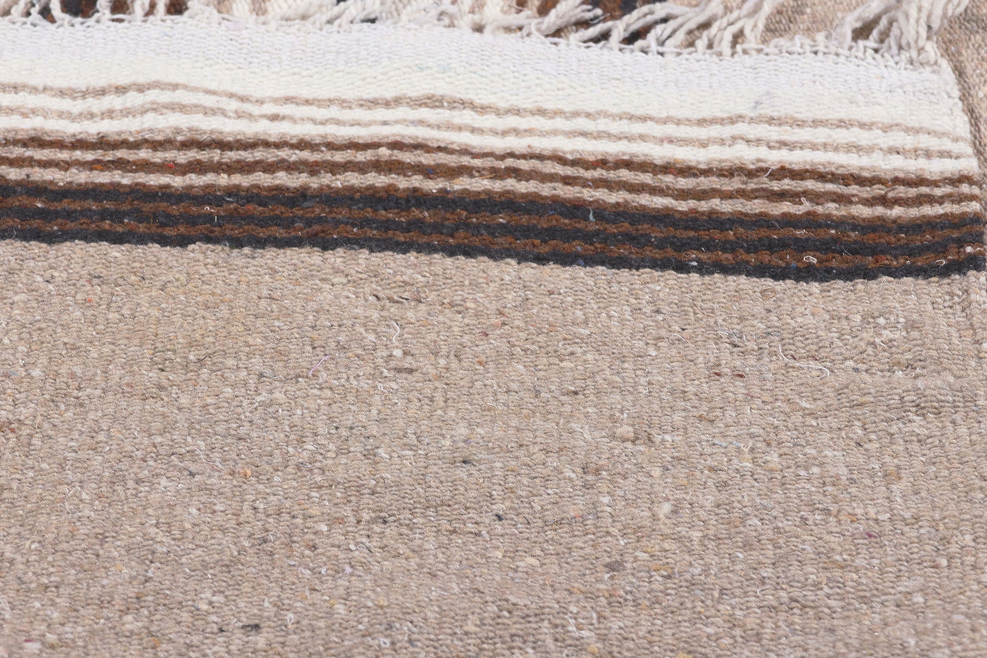 5 x 7 Vintage Mexican Serape Kilim Rug 78550