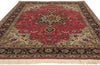 5 x 7 Vintage Persian Silk Tabriz Rug 74399