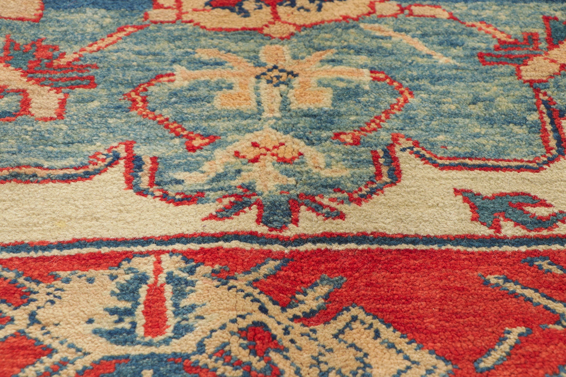5 x 7 Vintage Turkish Oushak Rug 71996