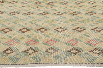 5 x 8 Vintage Turkish Sivas Rug 51224