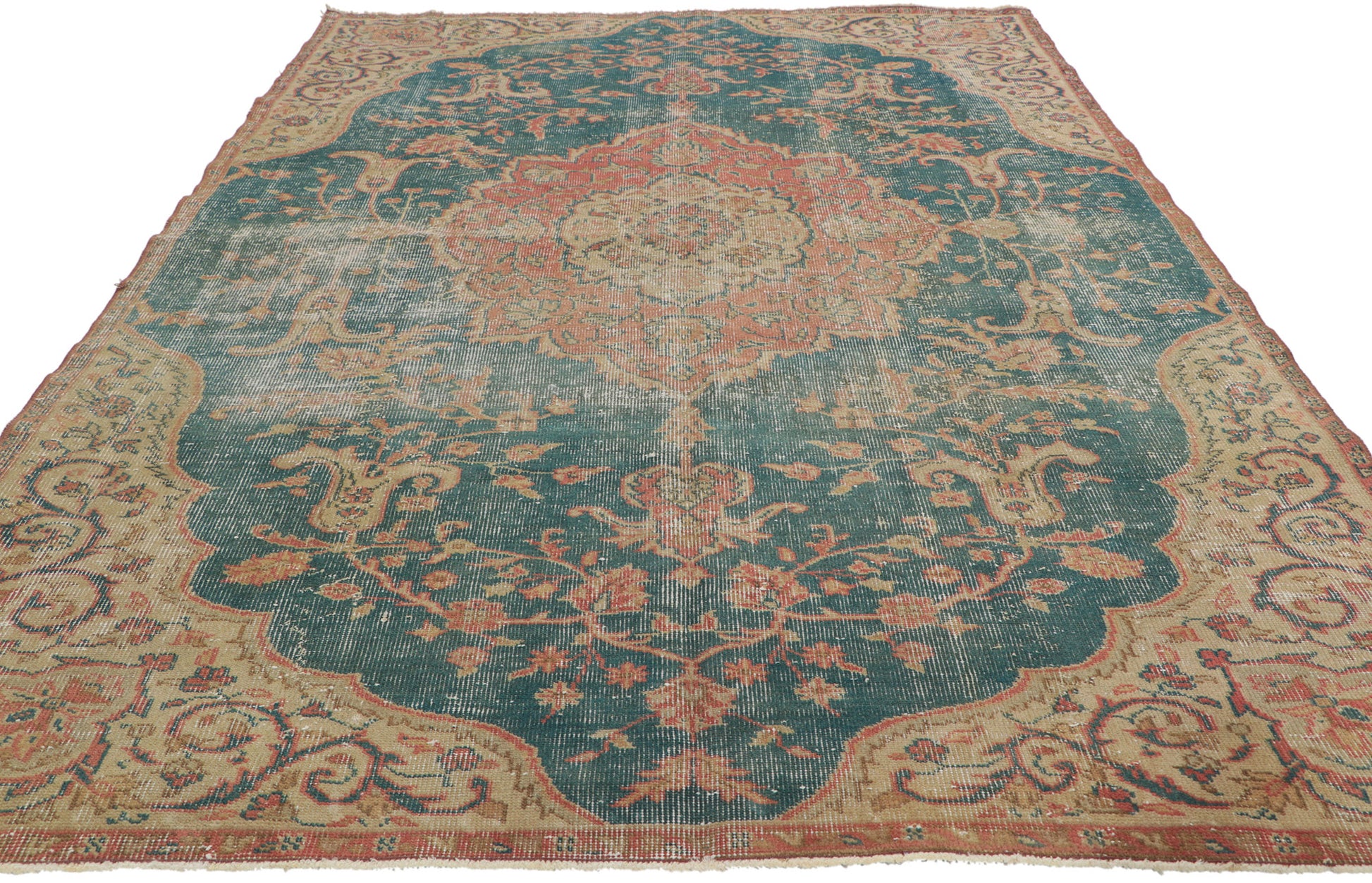 5 x 8 Vintage Turkish Sivas Rug 52650