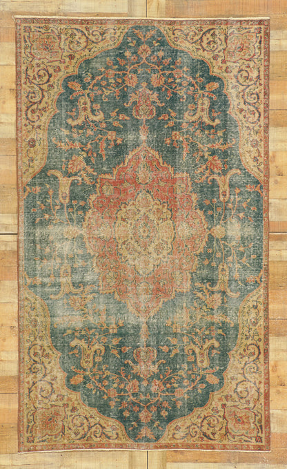 5 x 8 Vintage Turkish Sivas Rug 52650