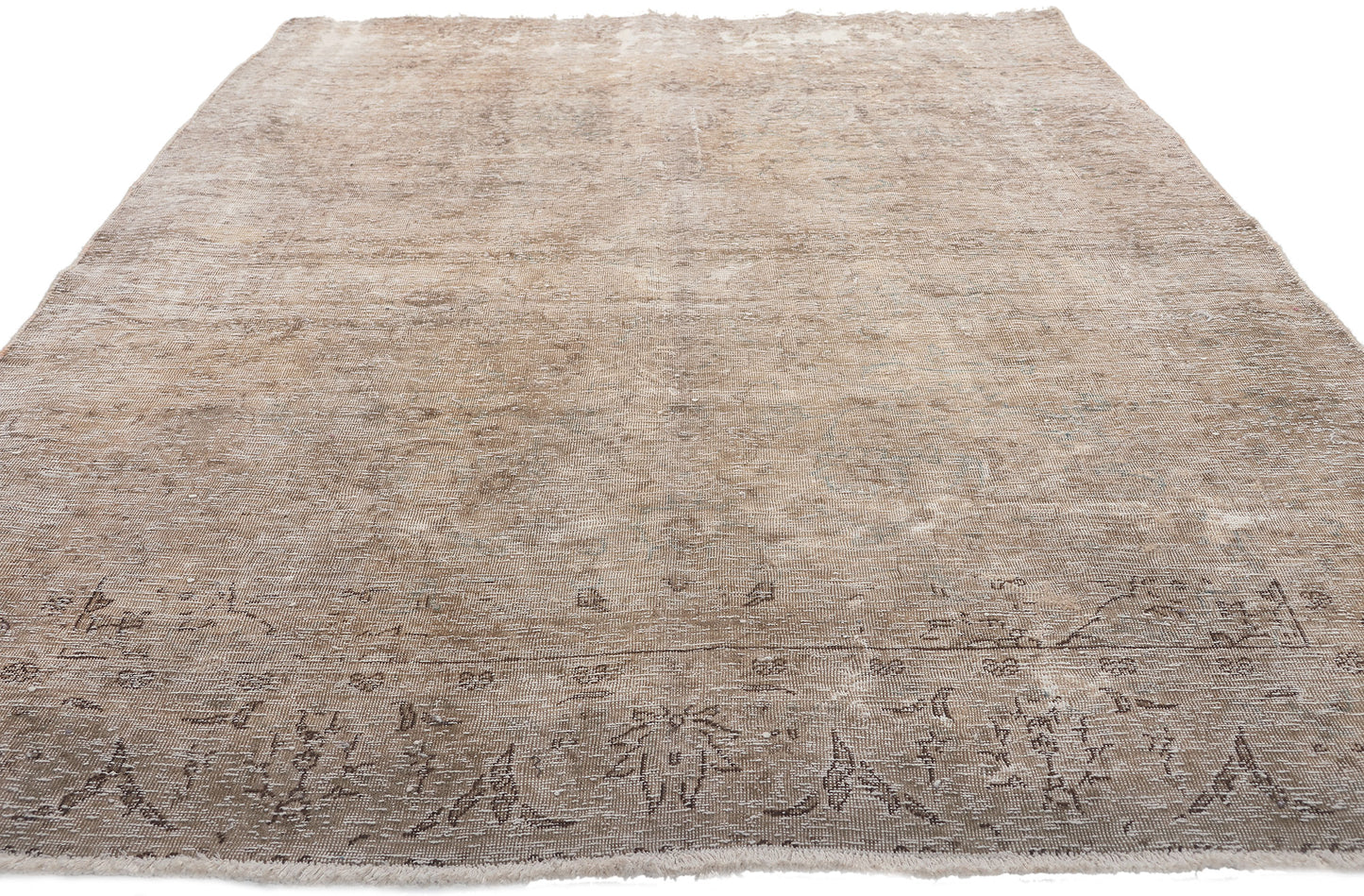 5 x 8 Vintage Persian Tabriz Rug 78598