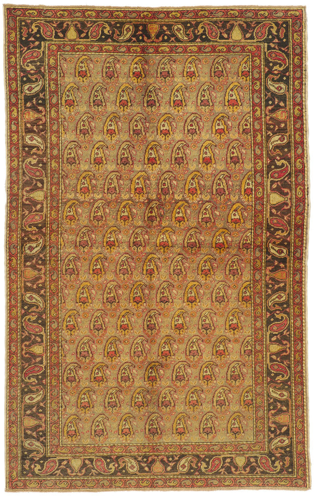 5 x 8 Vintage Turkish Oushak Rug 51393