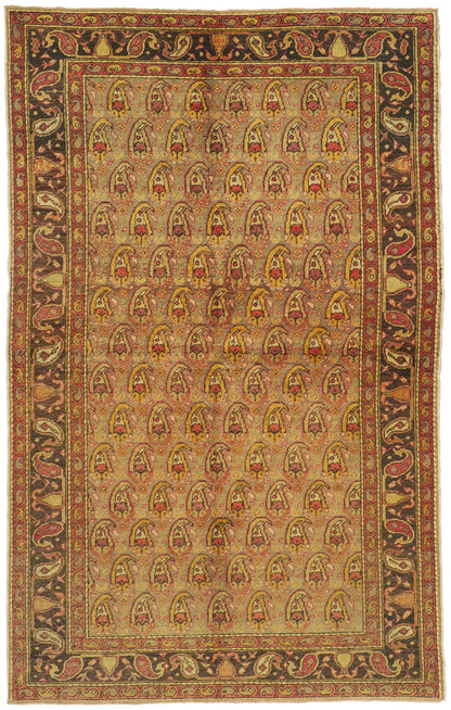 5 x 8 Vintage Turkish Oushak Rug 51393