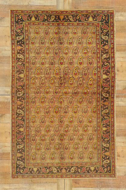 5 x 8 Vintage Turkish Oushak Rug 51393