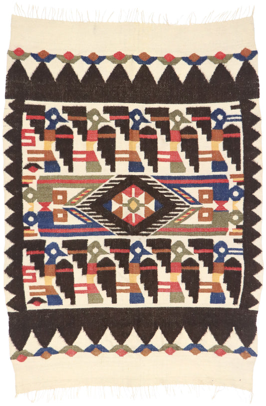 5 x 8 Vintage South American Kilim Rug 78077