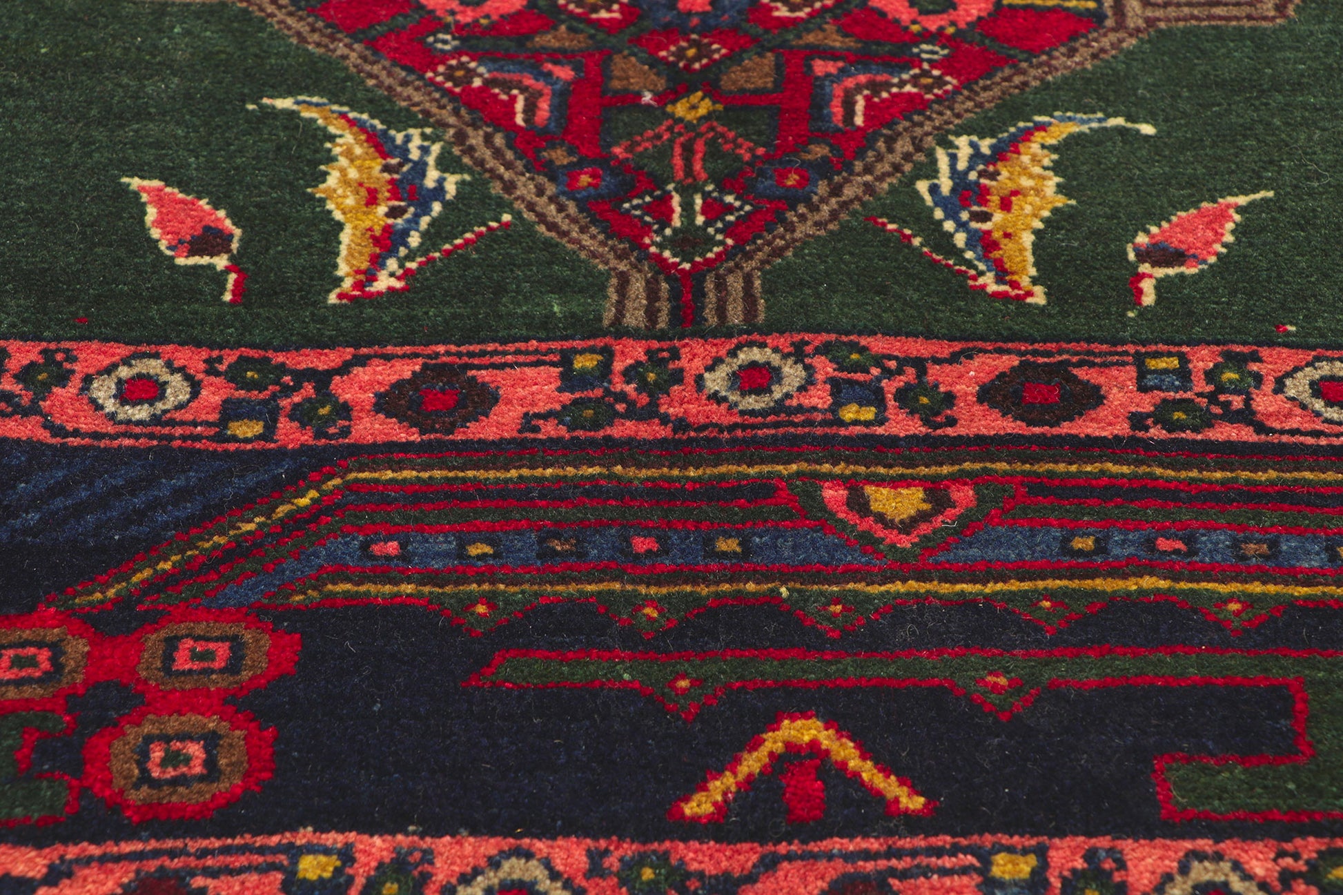 5 x 8 Vintage Persian Hamadan Rug 76126