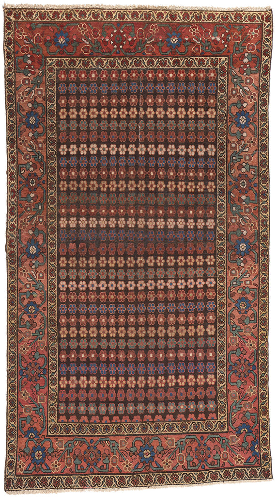 5 x 9 Antique Persian Hamadan Rug 75253