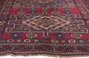 5 x 9 Antique Nomadic Afghan Baluch Rug 61233