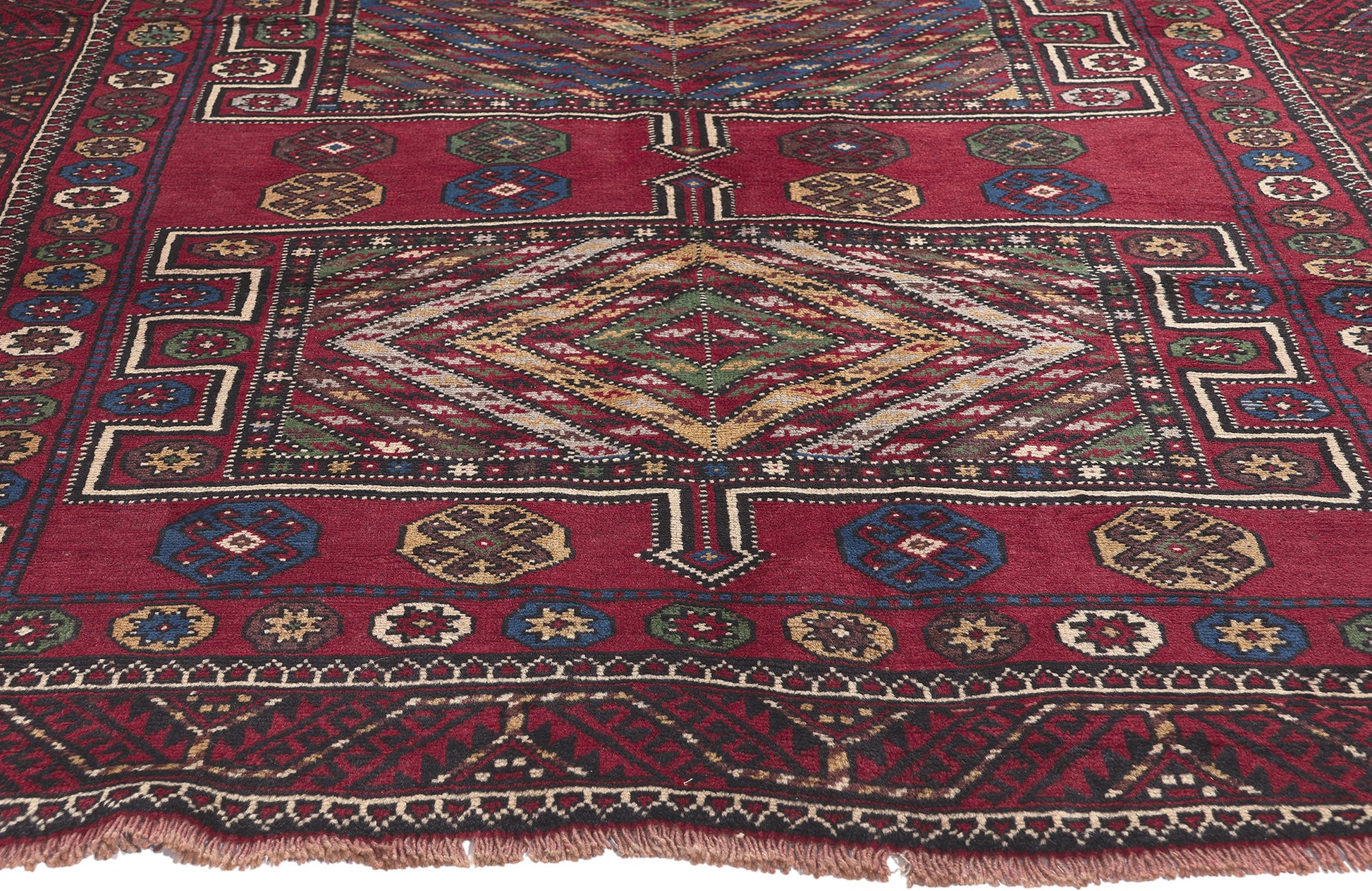 5 x 9 Antique Nomadic Afghan Baluch Rug 61233