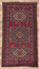 5 x 9 Antique Nomadic Afghan Baluch Rug 61233