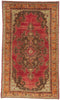 5 x 9 Vintage Turkish Oushak Rug 51130