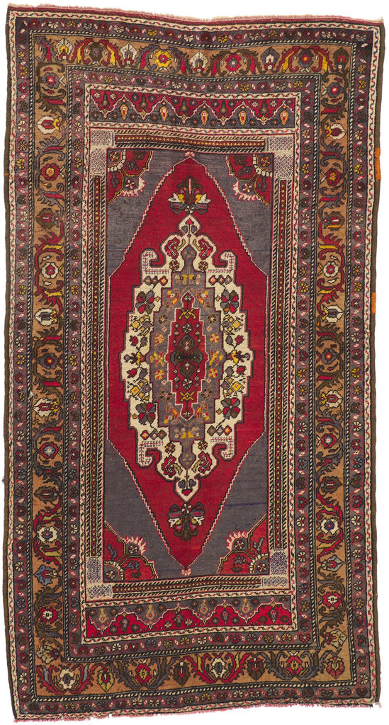 5 x 9 Vintage Turkish Oushak Rug 72690