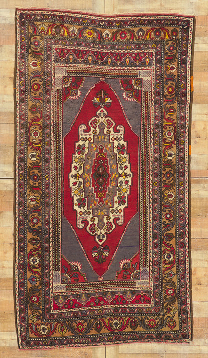 5 x 9 Vintage Turkish Oushak Rug 72690