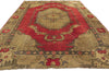 5 x 9 Vintage Turkish Oushak Rug 51810