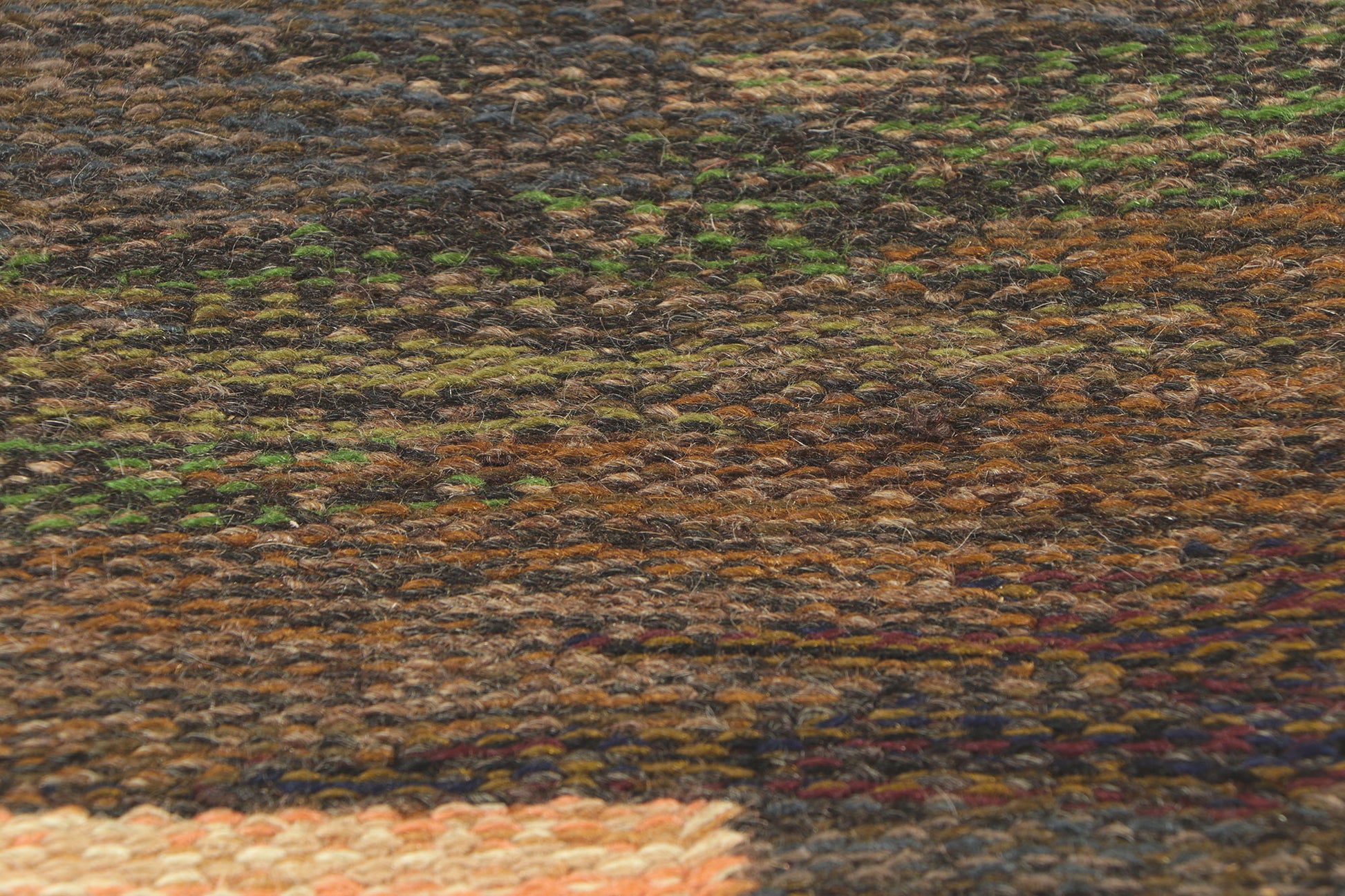 ���6 x 7 Judith Johansson Vintage Swedish Rollakan Rug 78492