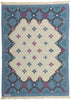 6 x 8 Anne Marie Boberg Vintage Swedish Rollakan Rug 78265