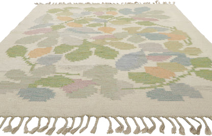 6 x 8 Anna-Johanna Angstrom Vintage Swedish Rollakan Rug 78500