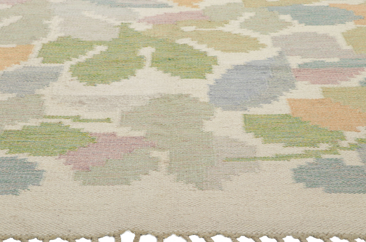 6 x 8 Anna-Johanna Angstrom Vintage Swedish Rollakan Rug 78500