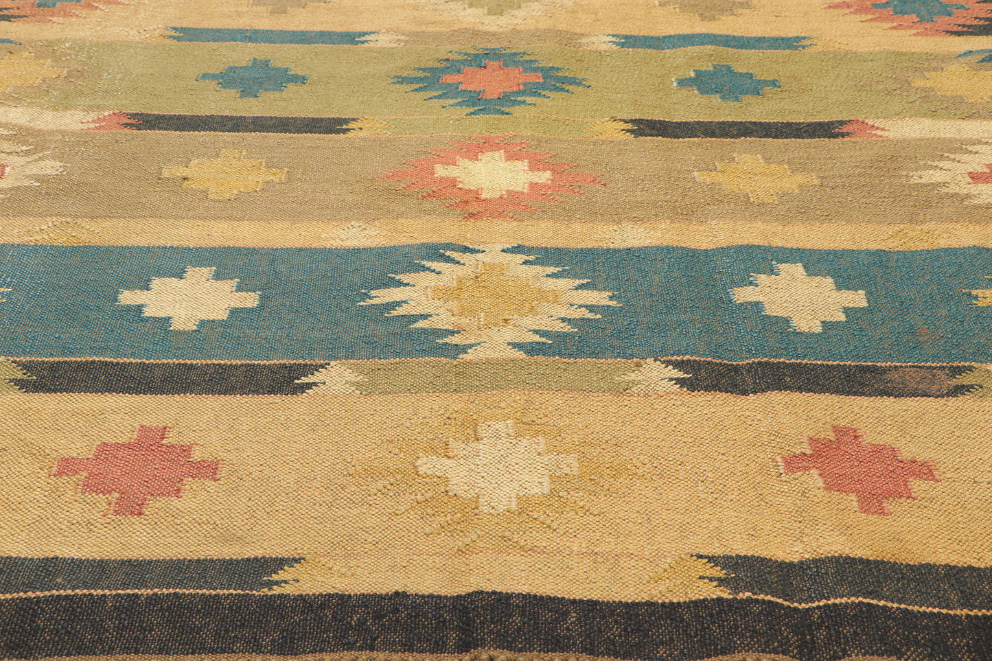 6 x 9 Vintage Indian Kilim Rug 78114