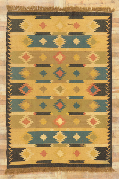 6 x 9 Vintage Indian Kilim Rug 78114