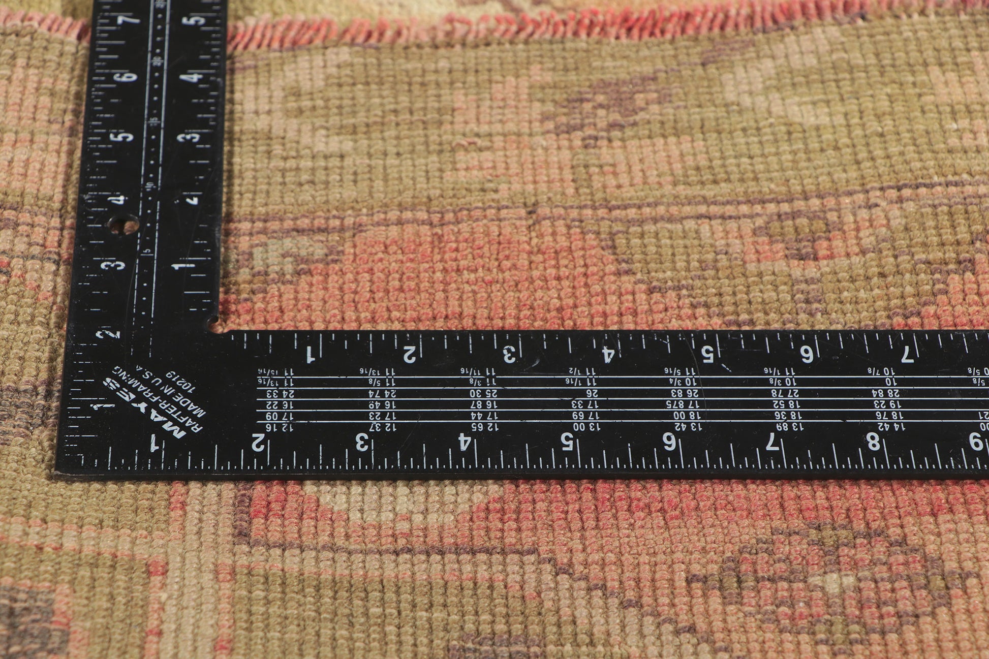 6 x 9 Vintage Turkish Oushak Rug 51672