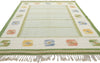 6 x 8 Strehog Gripsholm Vintage Swedish Rollakan Rug 78267