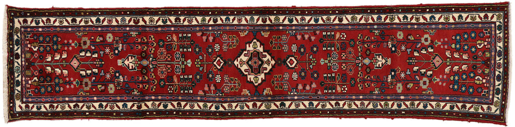2 x 10 Vintage Hamadan Runner 60182