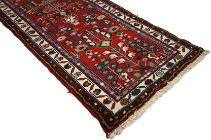 2 x 10 Vintage Hamadan Runner 60182