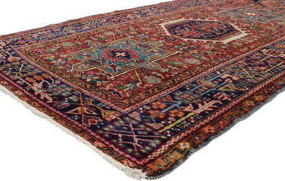 4 x 12 Vintage Persian Heriz Runner 60197
