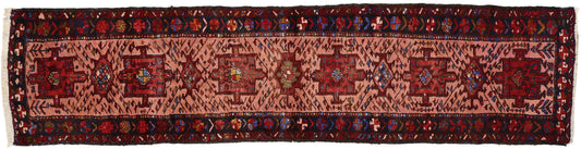 2 x 10 Vintage Heriz Rug 60203