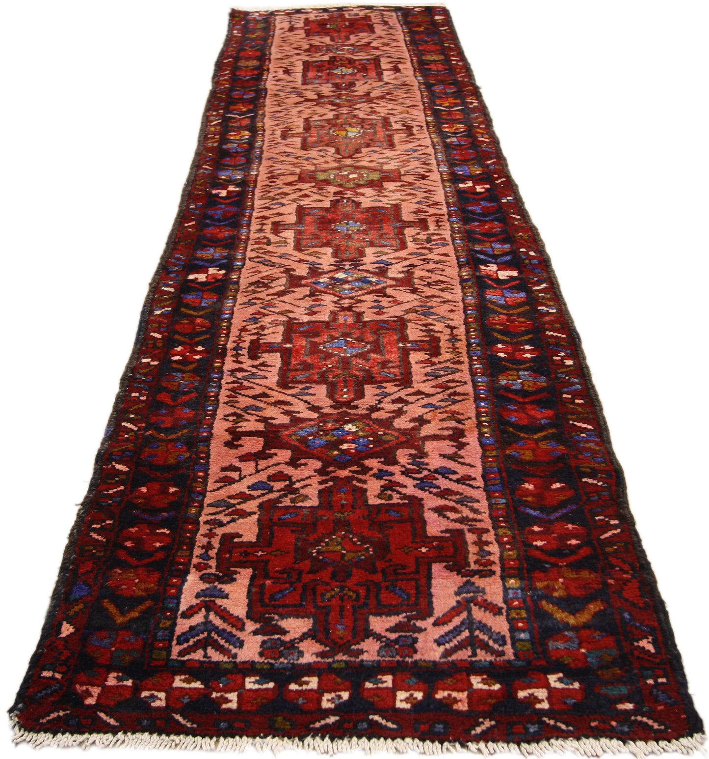 2 x 10 Vintage Heriz Rug 60203