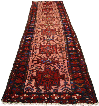 2 x 10 Vintage Heriz Rug 60203