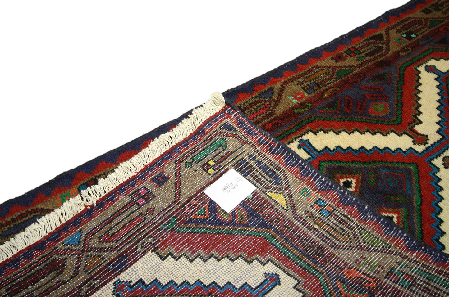3 x 10 Vintage Persian Hamadan Rug 60224