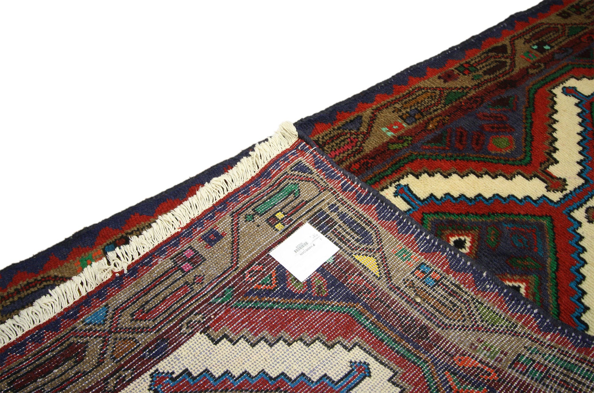 3 x 10 Vintage Persian Hamadan Rug 60224