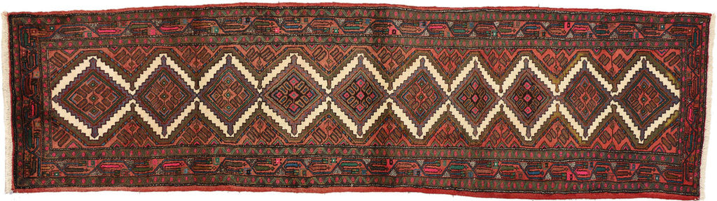 3 x 10 Vintage Hamadan Rug 60230
