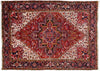 8 x 11 Vintage Persian Heriz Rug 60298