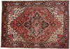 8 x 11 Vintage Persian Heriz Rug 60300