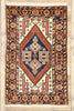 4 x 6 Vintage Persian Heriz Rug 60328