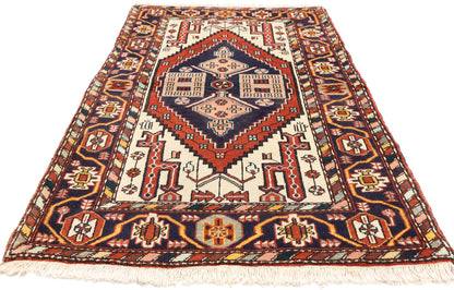 4 x 6 Vintage Persian Heriz Rug 60328