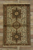 3 x 5 Vintage Persian Karaja Heriz Rug 60331