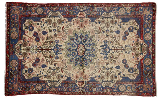 5 x 8 Vintage Koliaei Rug 60347