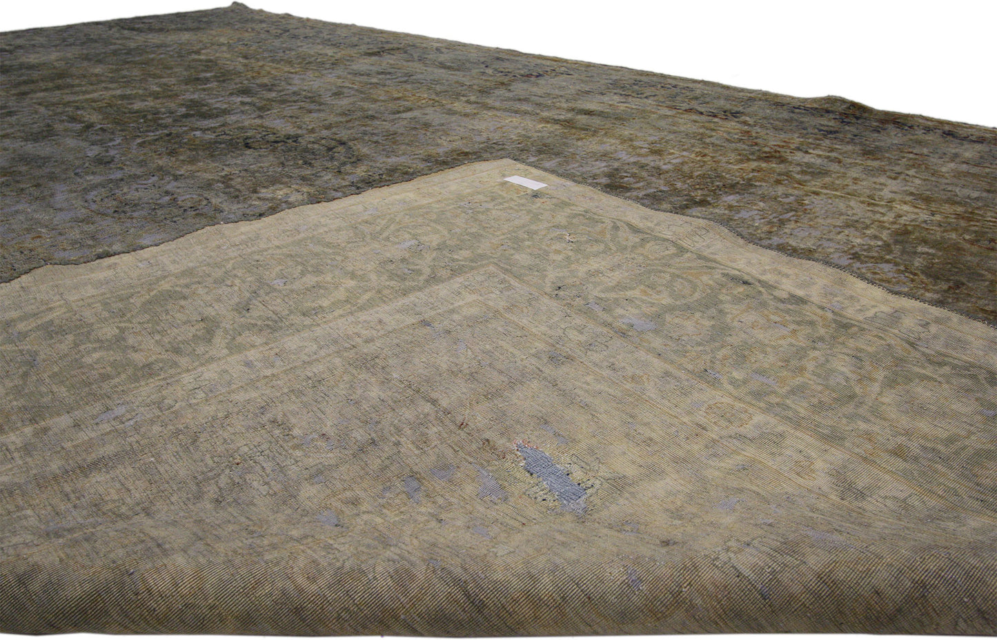 9 x 13 Vintage Overdyed Rug 60606
