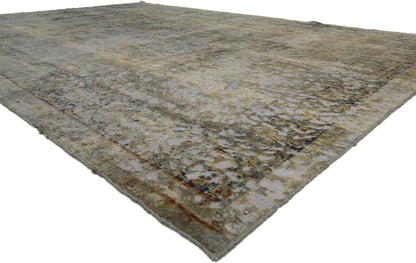 9 x 13 Vintage Overdyed Rug 60606