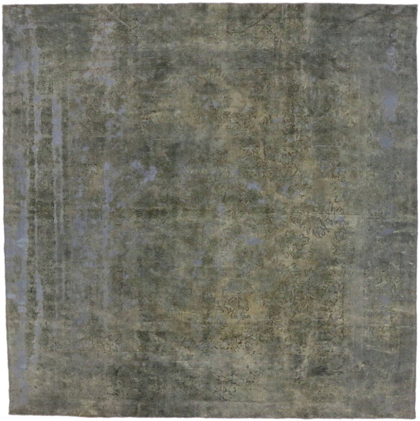 9 x 9 Vintage Overdyed Rug 60608